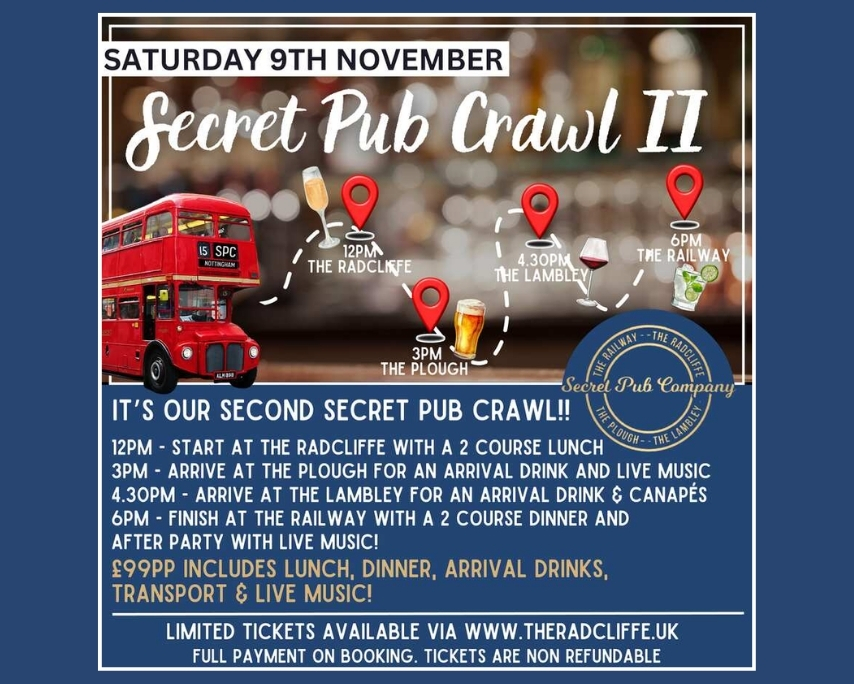 Secret Pub Crawl II