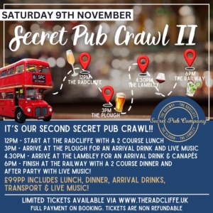 Secret Pub Crawl the second