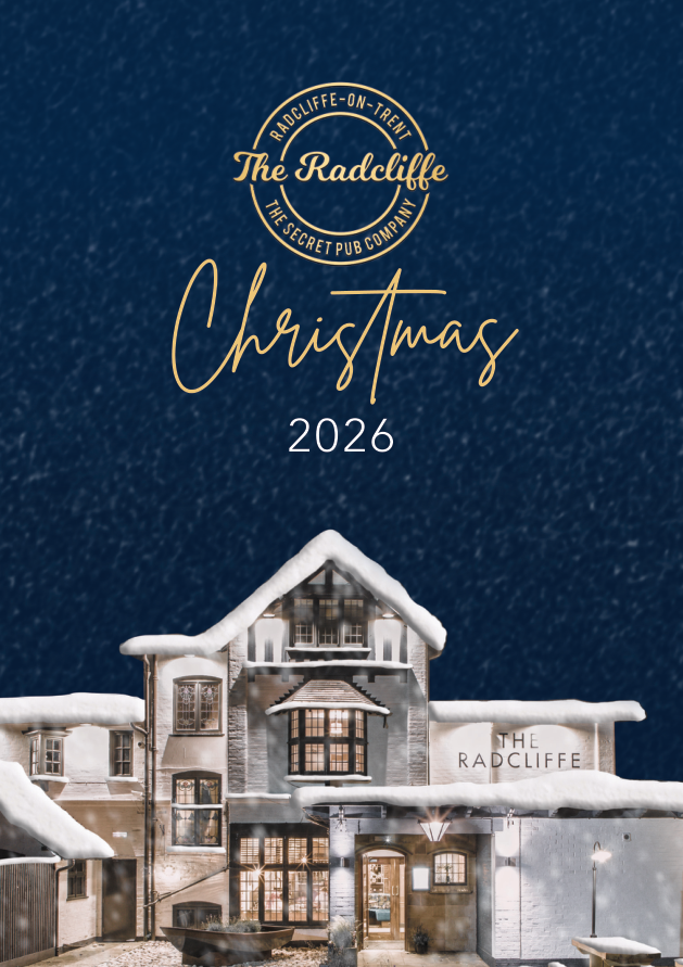 The Radcliffe Christmas 2026 brochure — click to view